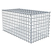 Gabiona Gabione Typ 2 (Zum Anbau in der Länge, 80 x 40 x 40 cm, Stahl, Maschenbreite: 50 mm, Maschenhöhe: 50 mm, Spirale) | BAUHAUS