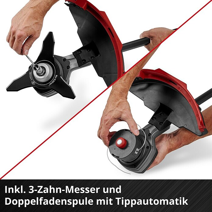 Einhell Professional Akku-Motorsense SOLO GP-BC 36/430 LI BL (36 V, Ohne Akku, Schnittbreite Faden: 43 cm, Schnittbreite Messer: 25,5 cm) | BAUHAUS