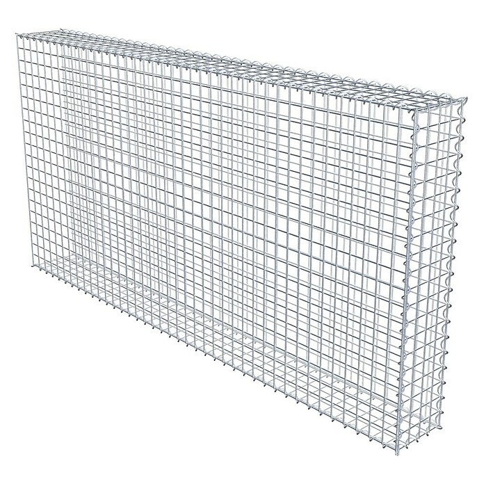 Gabiona Gabione Typ 2 (Zum Anbau in der Länge, 200 x 20 x 100 cm, Stahl, Maschenbreite: 50 mm, Maschenhöhe: 50 mm, Spirale) | BAUHAUS