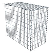 Gabiona Gabione Typ 4 (Zum Anbau in Länge & Höhe, 100 x 50 x 90 cm, Stahl, Maschenbreite: 50 mm, Maschenhöhe: 100 mm, Spirale) | BAUHAUS