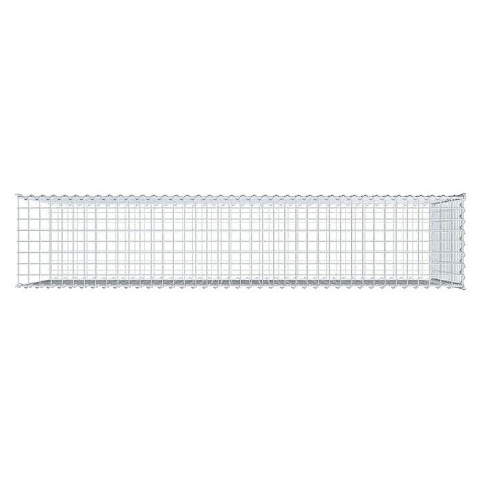 Gabiona Gabione Typ 2 (Zum Anbau in der Länge, 200 x 40 x 100 cm, Stahl, Maschenbreite: 50 mm, Maschenhöhe: 50 mm, Spirale) | BAUHAUS