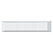 Gabiona Gabione Typ 2 (Zum Anbau in der Länge, 200 x 40 x 100 cm, Stahl, Maschenbreite: 50 mm, Maschenhöhe: 50 mm, Spirale) | BAUHAUS