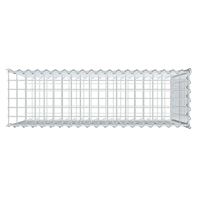 Gabiona Gabione Typ 2 (Zum Anbau in der Länge, 100 x 30 x 70 cm, Stahl, Maschenbreite: 50 mm, Maschenhöhe: 50 mm, Spirale) | BAUHAUS