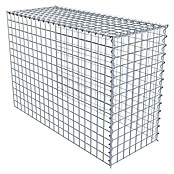 Gabiona Gabione Typ 4 (Zum Anbau in Länge & Höhe, 100 x 40 x 70 cm, Stahl, Maschenbreite: 50 mm, Maschenhöhe: 50 mm, Spirale) | BAUHAUS