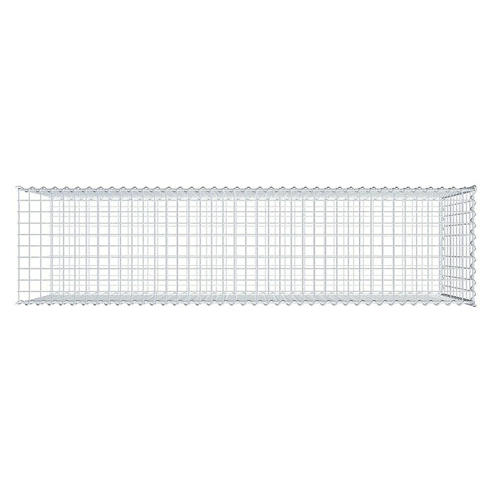 Gabiona Gabione Typ 2 (Zum Anbau in der Länge, 200 x 50 x 100 cm, Stahl, Maschenbreite: 50 mm, Maschenhöhe: 100 mm, Spirale) | BAUHAUS