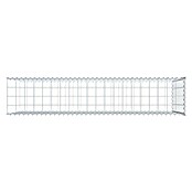Gabiona Gabione Typ 2 (Zum Anbau in der Länge, 200 x 40 x 100 cm, Stahl, Maschenbreite: 100 mm, Maschenhöhe: 100 mm, Spirale) | BAUHAUS
