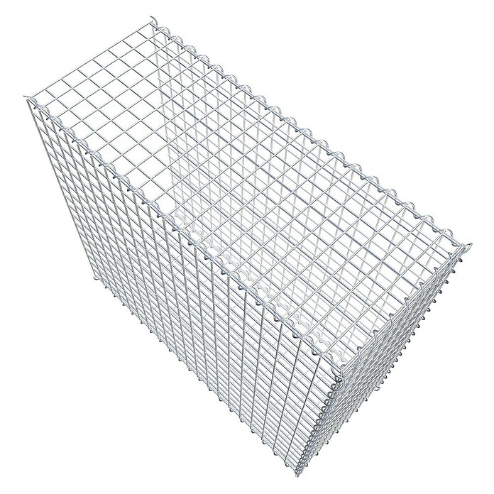 Gabiona Gabione Typ 2 (Zum Anbau in der Länge, 100 x 40 x 90 cm, Stahl, Maschenbreite: 50 mm, Maschenhöhe: 50 mm, Spirale) | BAUHAUS