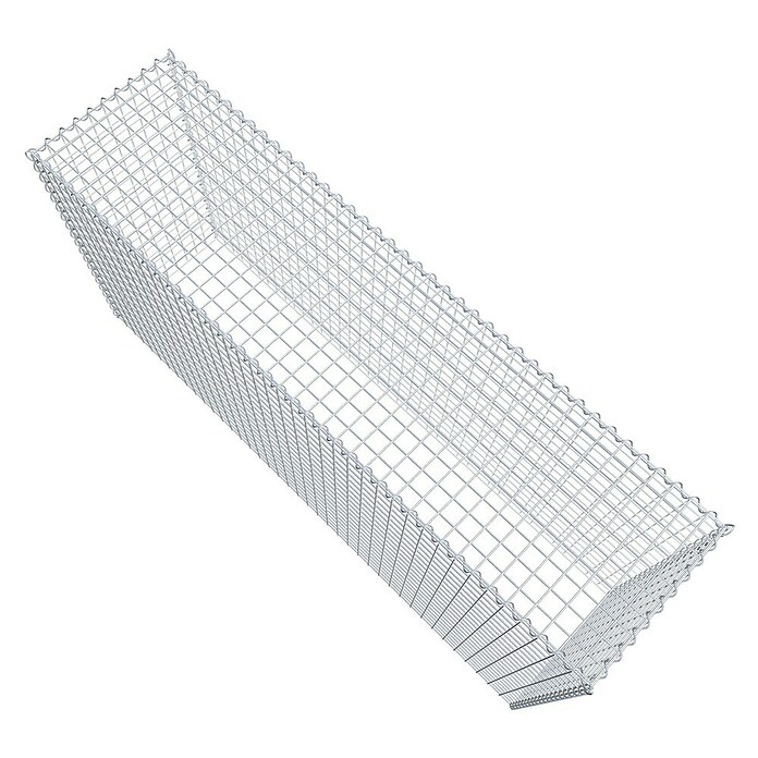 Gabiona Gabione Typ 3 (Zum Anbau in der Höhe, 200 x 50 x 100 cm, Stahl, Maschenbreite: 50 mm, Maschenhöhe: 50 mm, Spirale) | BAUHAUS