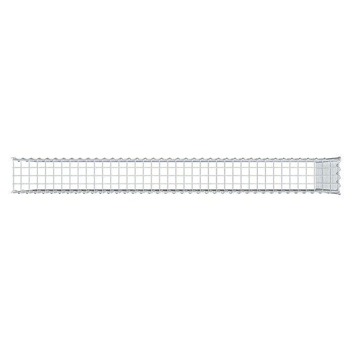 Gabiona Gabione Typ 4 (Zum Anbau in Länge & Höhe, 200 x 20 x 100 cm, Stahl, Maschenbreite: 50 mm, Maschenhöhe: 50 mm, Spirale) | BAUHAUS