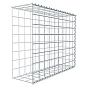 Gabiona Gabione Typ 2 (Zum Anbau in der Länge, 100 x 30 x 80 cm, Stahl, Maschenbreite: 100 mm, Maschenhöhe: 100 mm, Spirale) | BAUHAUS