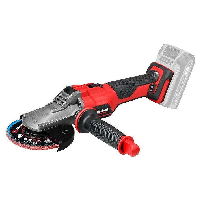 Einhell Professional Power X-Change 18V Amoladora angular de batería TP-AG 18/125 F (18 V, Sin batería, Diámetro disco: 125 mm) | BAUHAUS