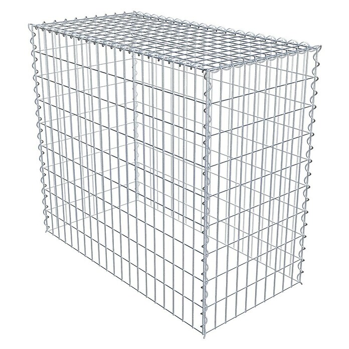 Gabiona Gabione Typ 3 (Zum Anbau in der Höhe, 100 x 50 x 90 cm, Stahl, Maschenbreite: 50 mm, Maschenhöhe: 100 mm, Spirale) | BAUHAUS