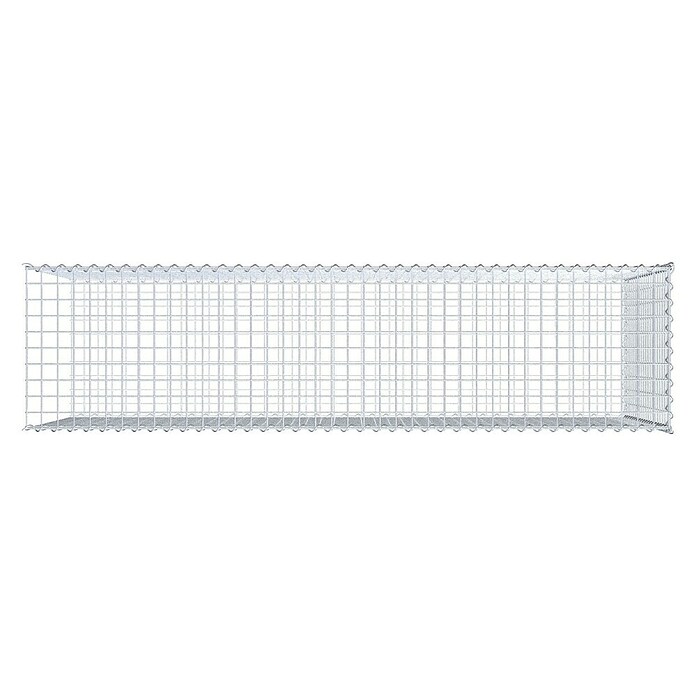 Gabiona Gabione Typ 2 (Zum Anbau in der Länge, 200 x 50 x 100 cm, Stahl, Maschenbreite: 50 mm, Maschenhöhe: 50 mm, Spirale) | BAUHAUS
