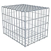 Gabiona Gabione (50 x 40 x 40 cm, Stahl, Maschenbreite: 50 mm, Maschenhöhe: 100 mm, C-Ring) | BAUHAUS