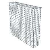 Gabiona Gabione Typ 3 (Zum Anbau in der Höhe, 100 x 20 x 100 cm, Stahl, Maschenbreite: 50 mm, Maschenhöhe: 50 mm, Spirale) | BAUHAUS