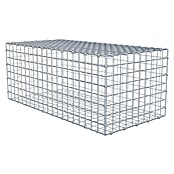Gabiona Gabione (100 x 50 x 40 cm, Stahl, Maschenbreite: 50 mm, Maschenhöhe: 50 mm, C-Ring) | BAUHAUS