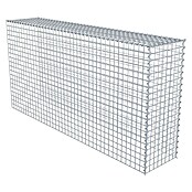 Gabiona Gabione Typ 4 (Zum Anbau in Länge & Höhe, 200 x 40 x 100 cm, Stahl, Maschenbreite: 50 mm, Maschenhöhe: 50 mm, Spirale) | BAUHAUS