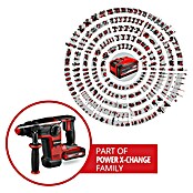 Einhell Professional Power X-Change 18V Akku-Bohrhammer TP-HD 18/28 Li BL+4 (18 V, 1 Akku, 3 J) | BAUHAUS