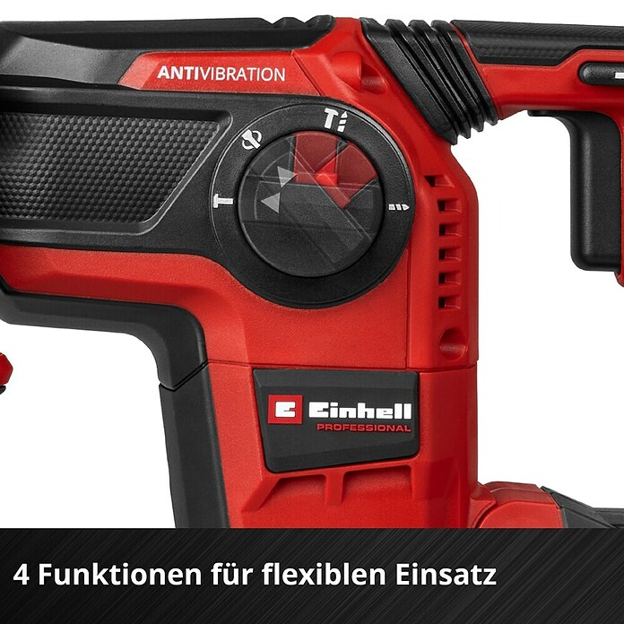 Einhell Professional Power X-Change 18V Akku-Bohrhammer TP-HD 18/28 Li BL+4 (18 V, 1 Akku, 3 J) | BAUHAUS