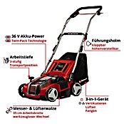 Einhell Power X-Change 18V Akku-Vertikutierer-Lüfter GE-SA 36/35 (Anzahl Akkus: Ohne Akku, 36 V, Arbeitsbreite: 35 cm) | BAUHAUS