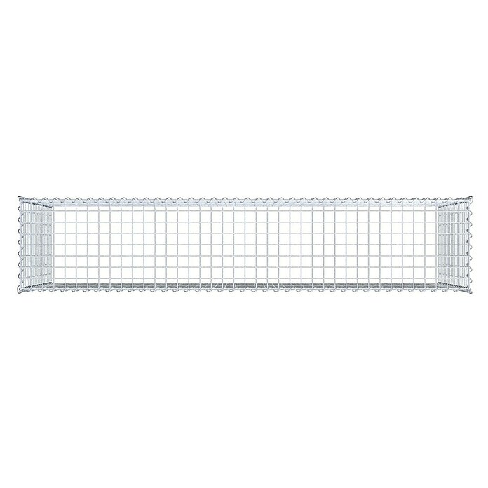 Gabiona Gabione Typ 3 (Zum Anbau in der Höhe, 200 x 40 x 100 cm, Stahl, Maschenbreite: 50 mm, Maschenhöhe: 50 mm, Spirale) | BAUHAUS