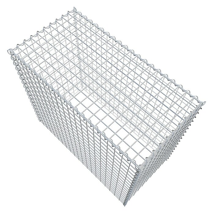 Gabiona Gabione Typ 3 (Zum Anbau in der Höhe, 100 x 50 x 90 cm, Stahl, Maschenbreite: 50 mm, Maschenhöhe: 50 mm, Spirale) | BAUHAUS