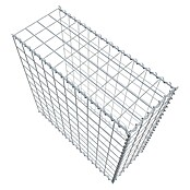 Gabiona Gabione Typ 2 (Zum Anbau in der Länge, 100 x 40 x 100 cm, Stahl, Maschenbreite: 100 mm, Maschenhöhe: 100 mm, Spirale) | BAUHAUS