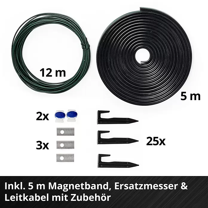 Einhell Power X-Change 18V Mähroboter FREELEXO CAM PLUS 600600 m², Schnittbreite: 18 cm, Kamera-gestützte Navigation, Ultraschallsensorik Info