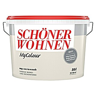 SCHÖNER WOHNEN-Farbe MyColour Wandfarbe (My Savanah, Matt, 10 l)