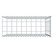 Gabiona Gabione Typ 4 (Zum Anbau in Länge & Höhe, 100 x 40 x 90 cm, Stahl, Maschenbreite: 100 mm, Maschenhöhe: 100 mm, Spirale) | BAUHAUS