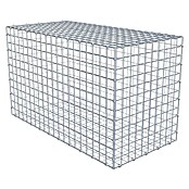 Gabiona Gabione (100 x 50 x 60 cm, Stahl, Maschenbreite: 50 mm, Maschenhöhe: 50 mm, C-Ring) | BAUHAUS