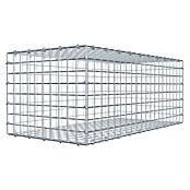 Gabiona Gabione (100 x 50 x 40 cm, Stahl, Maschenbreite: 50 mm, Maschenhöhe: 50 mm, C-Ring) | BAUHAUS