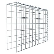 Gabiona Gabione Typ 4 (Zum Anbau in Länge & Höhe, 100 x 20 x 70 cm, Stahl, Maschenbreite: 100 mm, Maschenhöhe: 100 mm, Spirale) | BAUHAUS