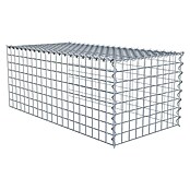 Gabiona Gabione Typ 4 (Zum Anbau in Länge & Höhe, 100 x 50 x 40 cm, Stahl, Maschenbreite: 50 mm, Maschenhöhe: 50 mm, Spirale) | BAUHAUS