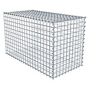 Gabiona Gabione Typ 2 (Zum Anbau in der Länge, 100 x 50 x 60 cm, Stahl, Maschenbreite: 50 mm, Maschenhöhe: 50 mm, Spirale) | BAUHAUS