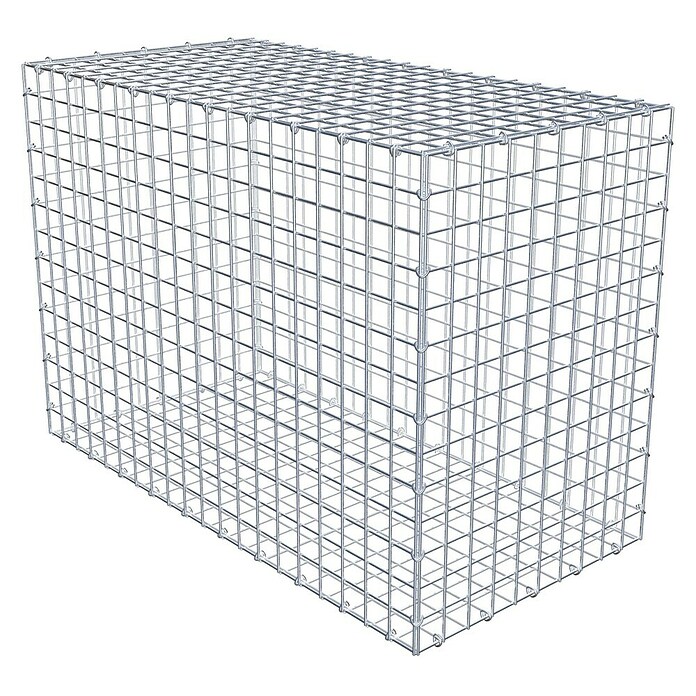 Gabiona Gabione (100 x 50 x 70 cm, Stahl, Maschenbreite: 50 mm, Maschenhöhe: 50 mm, C-Ring) | BAUHAUS