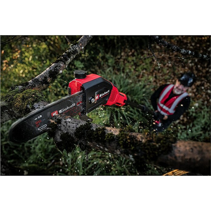 Einhell Professional Akumulatorska majhna teleskopska verižna žaga GP-LC 18/20 Li T BL-Solo  (18 V, Brez baterije, Dolžina meča: 20 cm) | 7370 - Teleskop-Kettensägen | IAEJ - Kettensägen | IAE - Gartenmotorgeräte | IA - Gartenhartware | I - Stadtgarten | BAUHAUS