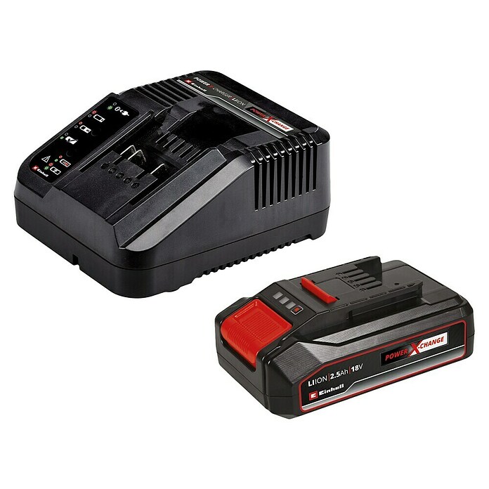 Einhell Power X-Change 18V Recortabordes de batería (18 V, 2,5 Ah, Iones de litio, 1 batería, Ancho de corte cuchilla: 24 cm) | BAUHAUS