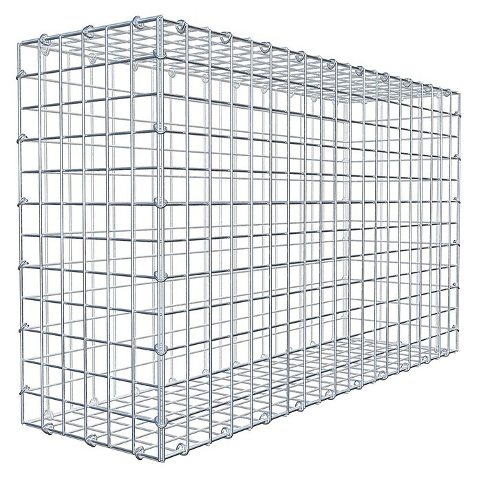 Gabiona Gabione (100 x 30 x 60 cm, Stahl, Maschenbreite: 50 mm, Maschenhöhe: 50 mm) | BAUHAUS