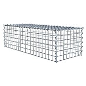 Gabiona Gabione Typ 3 (Zum Anbau in der Höhe, 100 x 40 x 30 cm, Stahl, Maschenbreite: 50 mm, Maschenhöhe: 50 mm, Spirale) | BAUHAUS