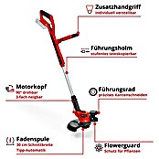 Einhell Power X-Change 18V Akku-Rasentrimmer GE-CT 18/30 Li-Solo (18 V, Li-Ionen, Ohne Akku, Schnittbreite Faden: 30 cm) | BAUHAUS
