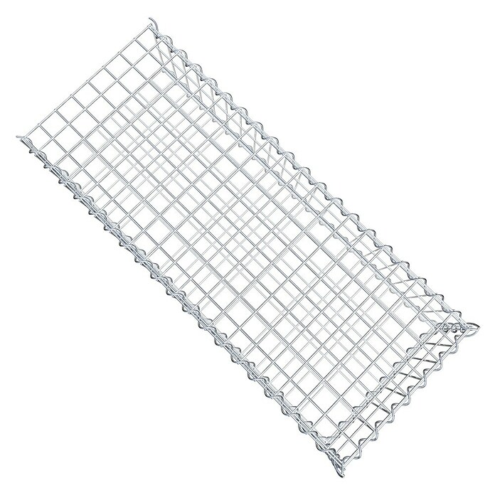 Gabiona Gabione Typ 2 (Zum Anbau in der Länge, 100 x 40 x 20 cm, Stahl, Maschenbreite: 50 mm, Maschenhöhe: 100 mm, Spirale) | BAUHAUS