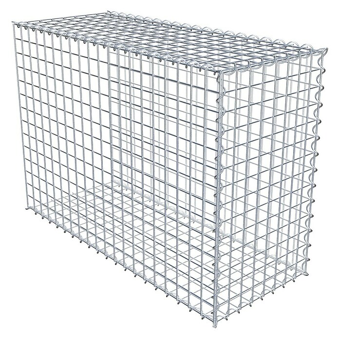 Gabiona Gabione Typ 2 (Zum Anbau in der Länge, 100 x 40 x 70 cm, Stahl, Maschenbreite: 50 mm, Maschenhöhe: 50 mm, Spirale) | BAUHAUS