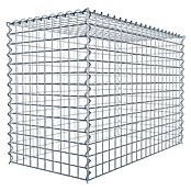 Gabiona Gabione Typ 3 (Zum Anbau in der Höhe, 100 x 50 x 70 cm, Stahl, Maschenbreite: 50 mm, Maschenhöhe: 50 mm, Spirale) | BAUHAUS