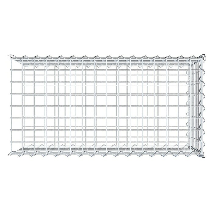 Gabiona Gabione Typ 2 (Zum Anbau in der Länge, 80 x 40 x 40 cm, Stahl, Maschenbreite: 50 mm, Maschenhöhe: 50 mm, Spirale) | BAUHAUS