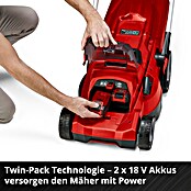 Einhell PXC 18V Akku-Rasenmäher Rasarro 36/36 (36 V, 2 Akkus, 3 Ah, Schnittbreite: 36 cm) | BAUHAUS