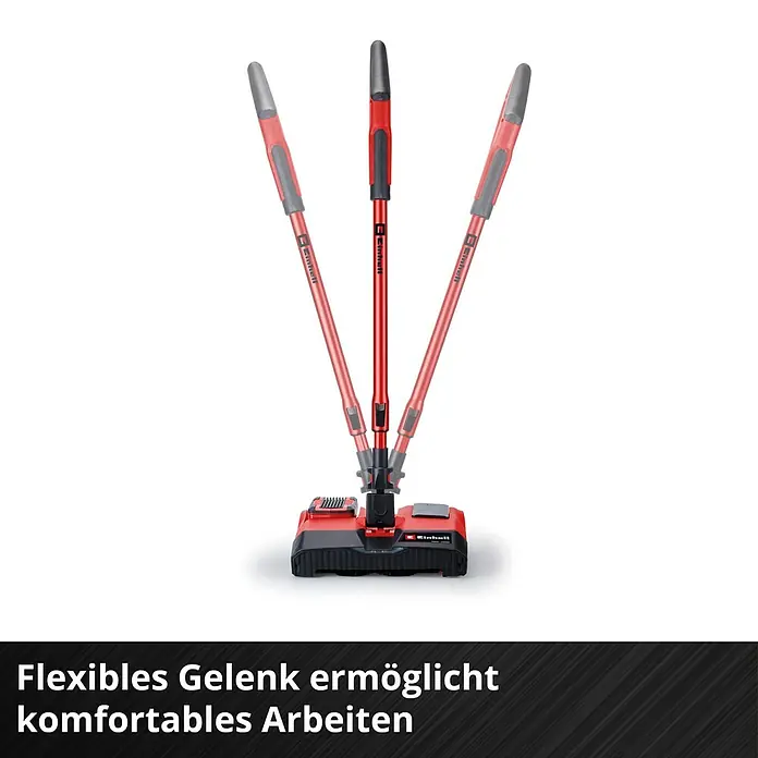 Einhell Power X-Change 18V Akku-Besen TE-FS 18 Li-Solo - 18 V, Ohne Akku, Arbeitsbreite: 250 mm - Akku-Besen mit flexiblem Gelenk für komfortables Arbeiten. Der kabellose Einhell Akku-Besen ist leicht zu manövrieren und ideal für die Reinigung.