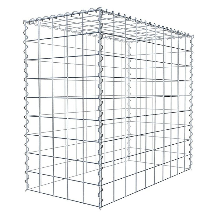 Gabiona Gabione Typ 3 (Zum Anbau in der Höhe, 100 x 50 x 90 cm, Stahl, Maschenbreite: 100 mm, Maschenhöhe: 100 mm, Spirale) | BAUHAUS