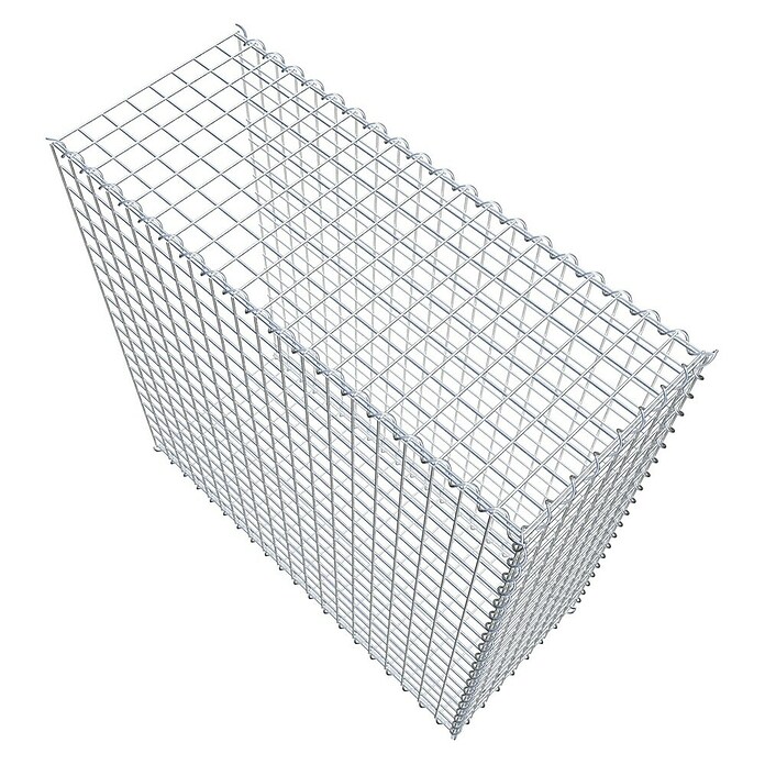 Gabiona Gabione Typ 2 (Zum Anbau in der Länge, 100 x 40 x 100 cm, Stahl, Maschenbreite: 50 mm, Maschenhöhe: 50 mm, Spirale) | BAUHAUS