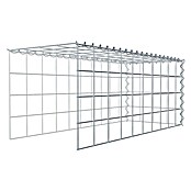 Gabiona Gabione Typ 4 (Zum Anbau in Länge & Höhe, 100 x 40 x 40 cm, Stahl, Maschenbreite: 100 mm, Maschenhöhe: 100 mm, Spirale) | BAUHAUS